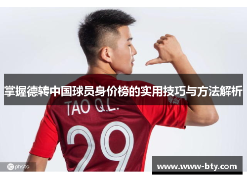 掌握德转中国球员身价榜的实用技巧与方法解析
