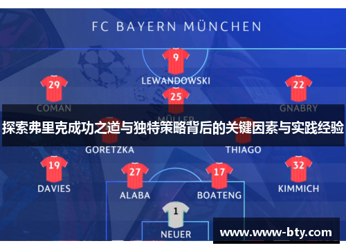 探索弗里克成功之道与独特策略背后的关键因素与实践经验