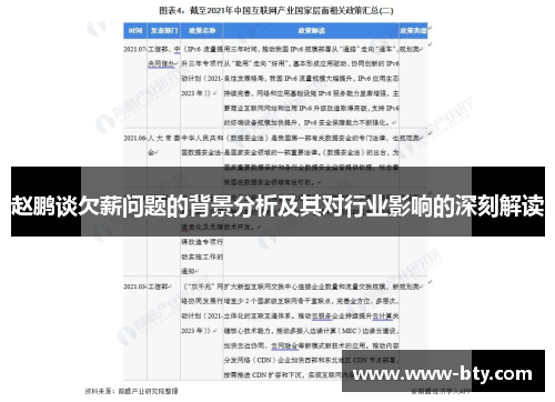 赵鹏谈欠薪问题的背景分析及其对行业影响的深刻解读 赵鹏谈欠薪问题的背景分析及其对行业影响的深刻解读